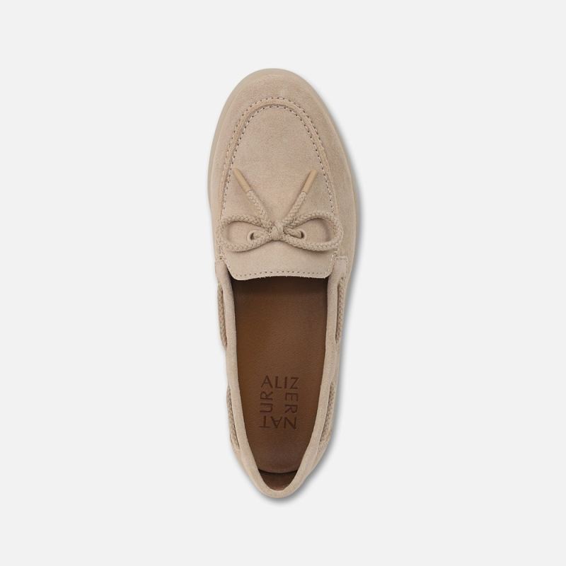 Naturalizer Women's Keel Boat Shoe - Coastal Tan Suede