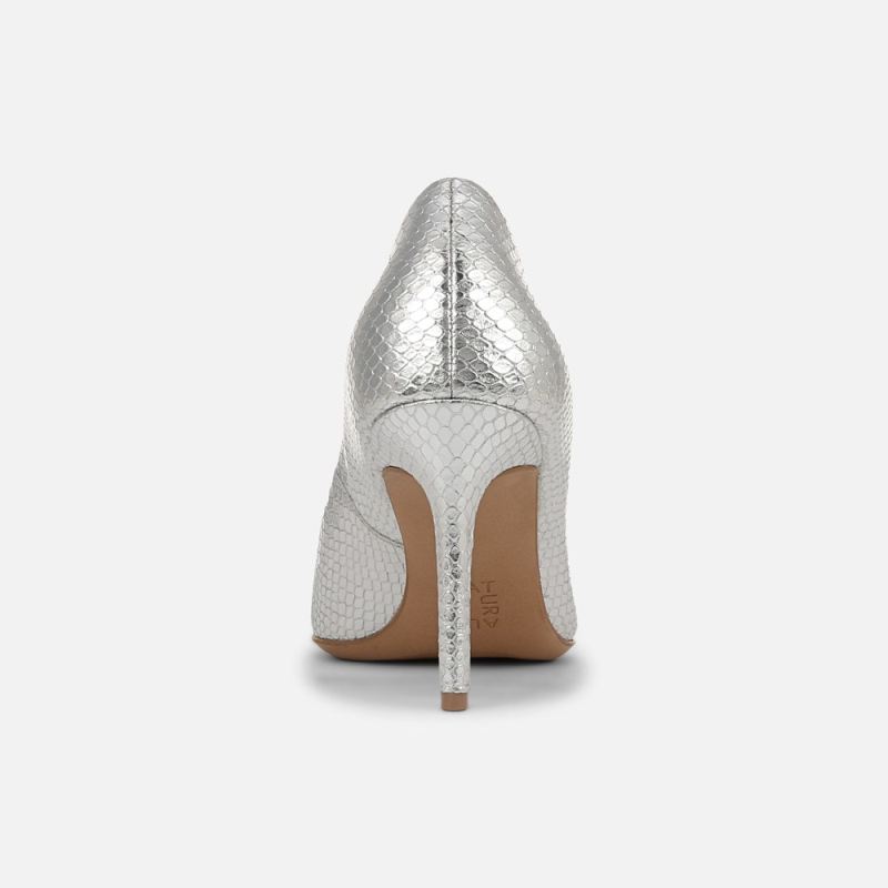 Naturalizer Women's Anna Pump - Silver Leather