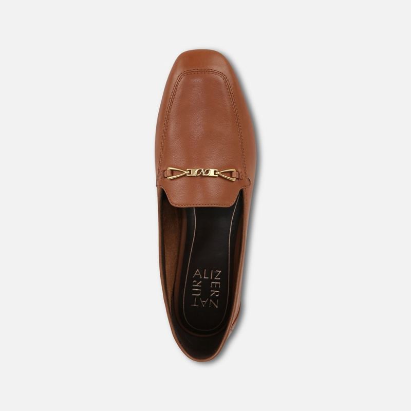 Naturalizer Women's Cecilia Loafer - English Tea Brown Leather