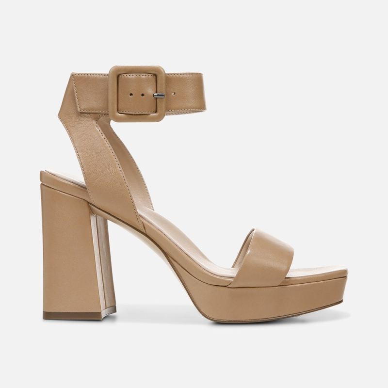 Naturalizer Women's 27 Edit Jaselle Dress Sandal - Taupe Leather