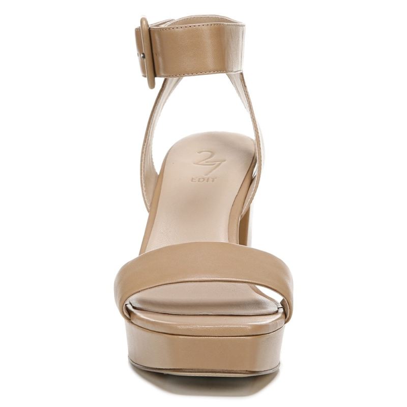Naturalizer Women's 27 Edit Jaselle Dress Sandal - Taupe Leather