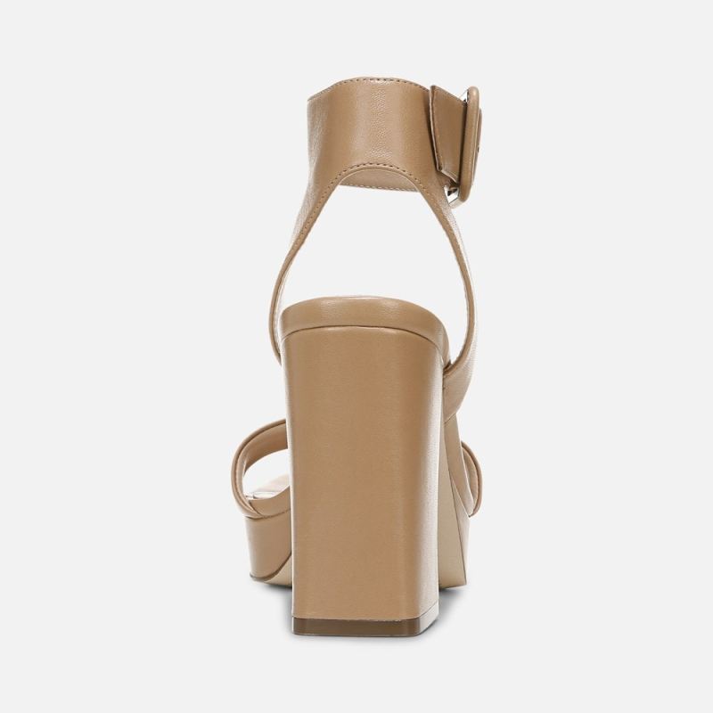 Naturalizer Women's 27 Edit Jaselle Dress Sandal - Taupe Leather