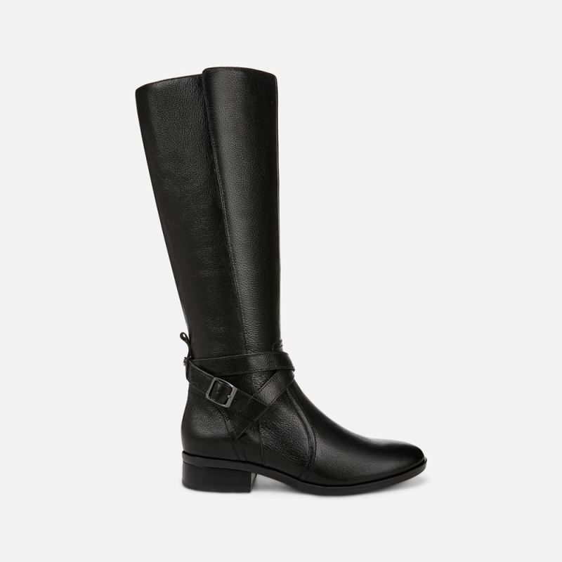 Naturalizer Women's Rena 2 Riding Boot - Black Leather