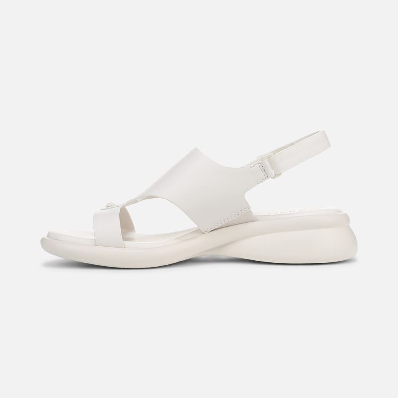 Naturalizer Women's Lillian Slingback Sandal - Warm White Faux Leather