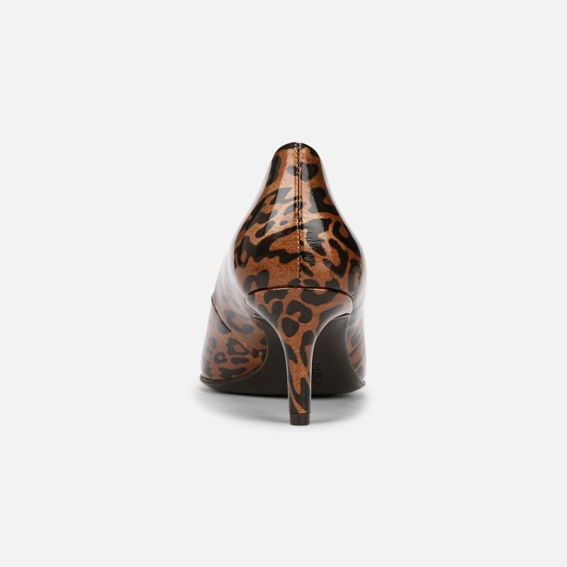 Naturalizer Women's Everly Pump - Leopard Print Faux Leather