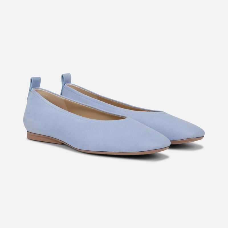 Naturalizer Women's 27 Edit Carla Flat - Bluebell Suede