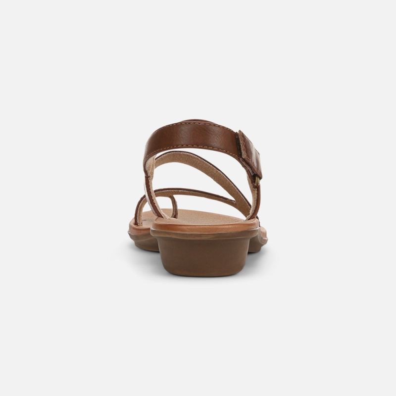 Naturalizer Women's Soul Shakina Sandal - Toffee Brown Faux Leather