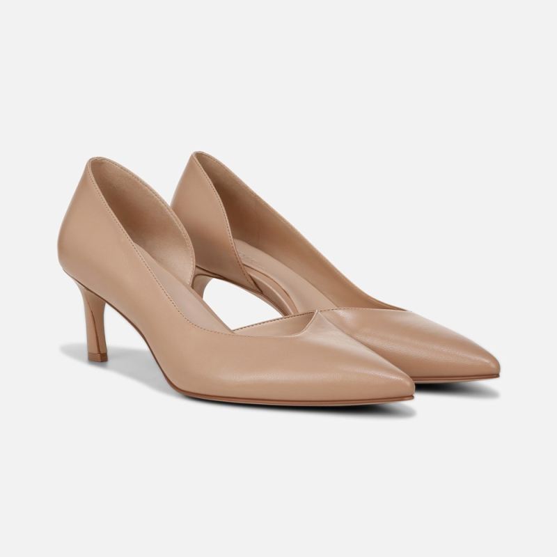 Naturalizer Women's 27 Edit Faith Pump - Creme Brulee Leather