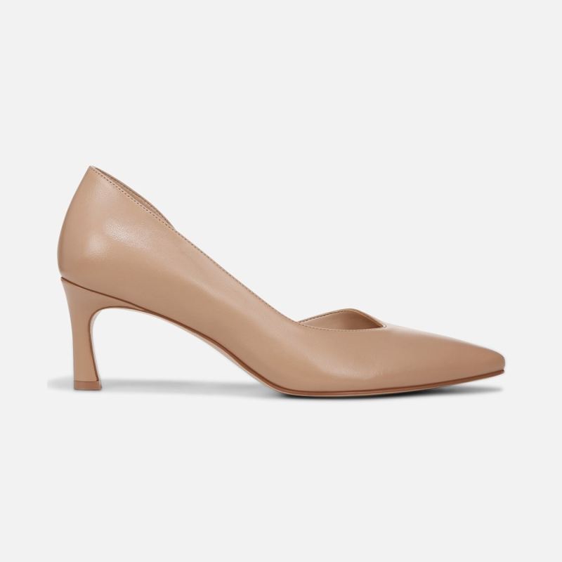 Naturalizer Women's 27 Edit Faith Pump - Creme Brulee Leather