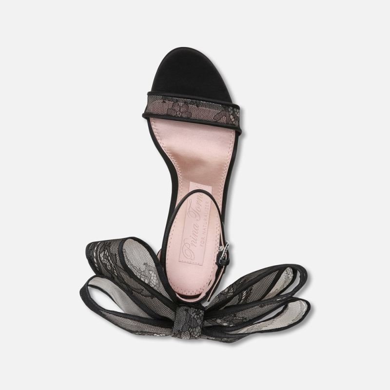 Naturalizer Women's Amour Dress Sandal - Black Fabric