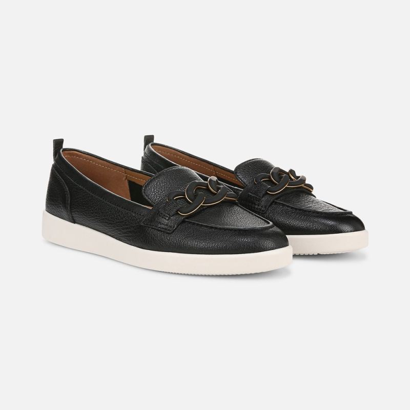 Naturalizer Women's Kateri Bit Loafer - Black Leather