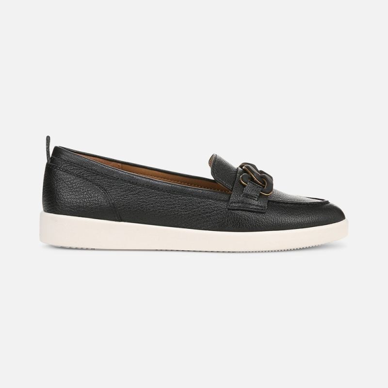 Naturalizer Women's Kateri Bit Loafer - Black Leather