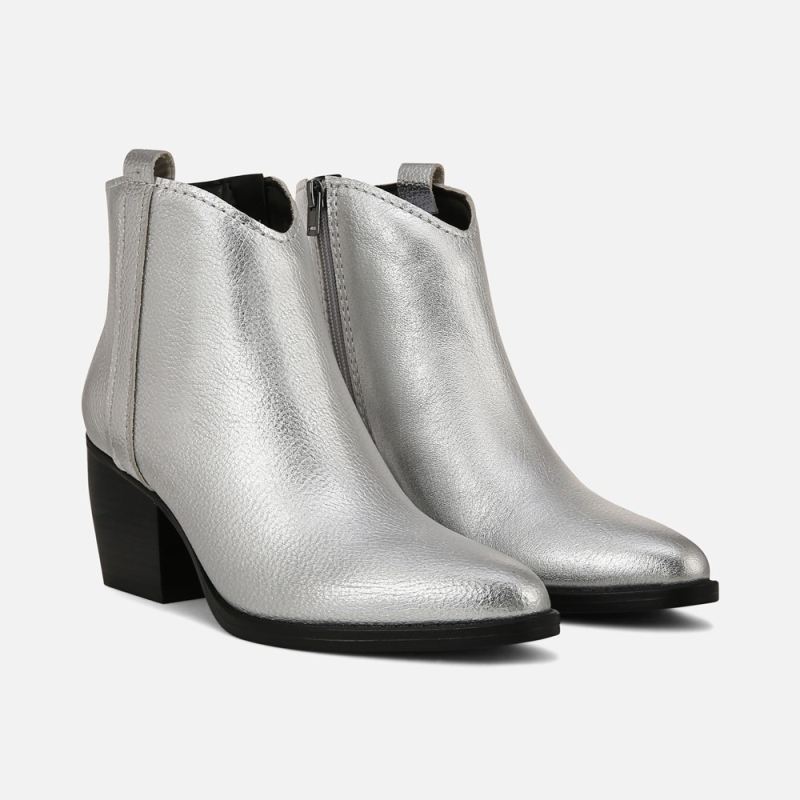 Naturalizer Women's Fairmont Bootie - Silver Leather