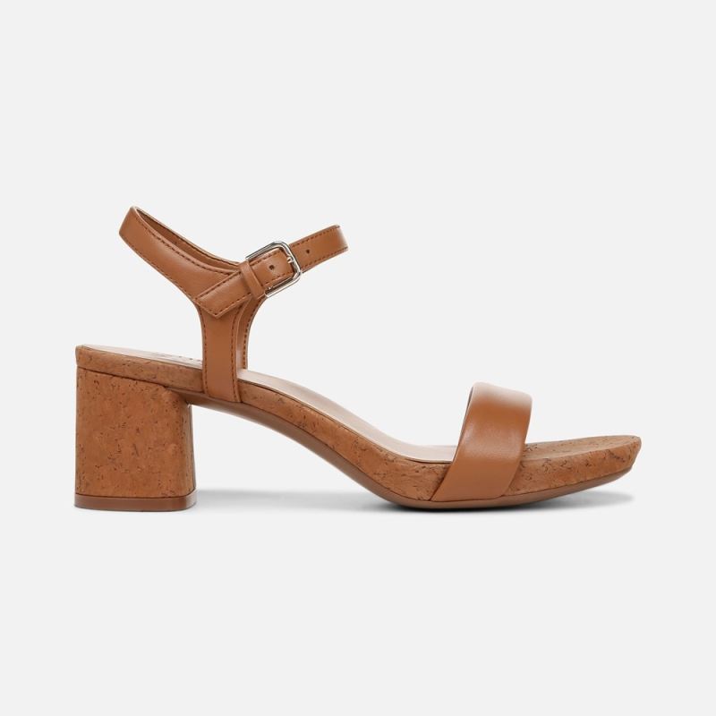 Naturalizer Women's Izzy Dress Sandal - English Tea Leather