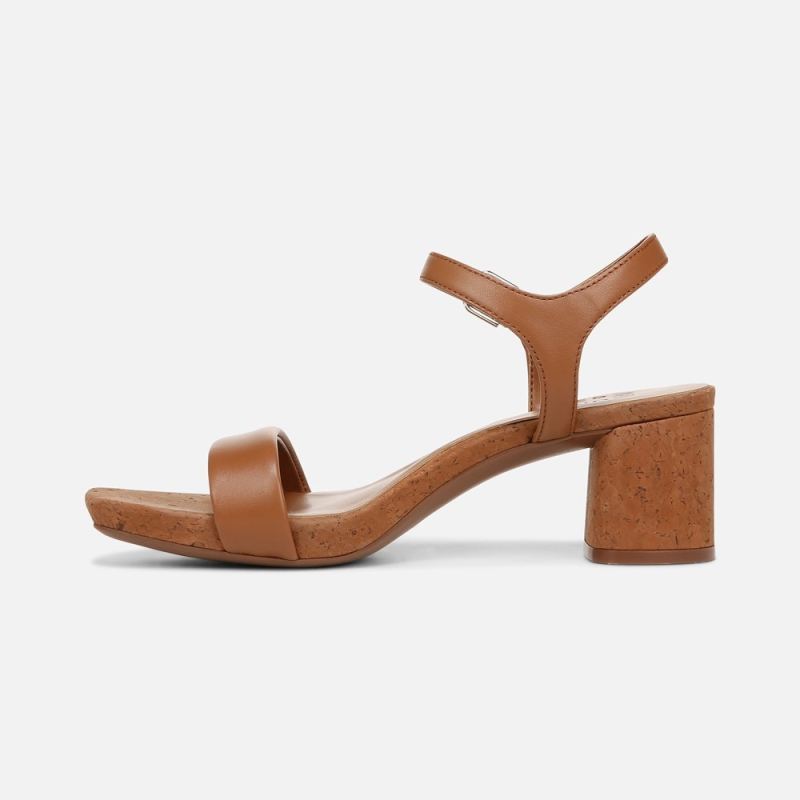 Naturalizer Women's Izzy Dress Sandal - English Tea Leather