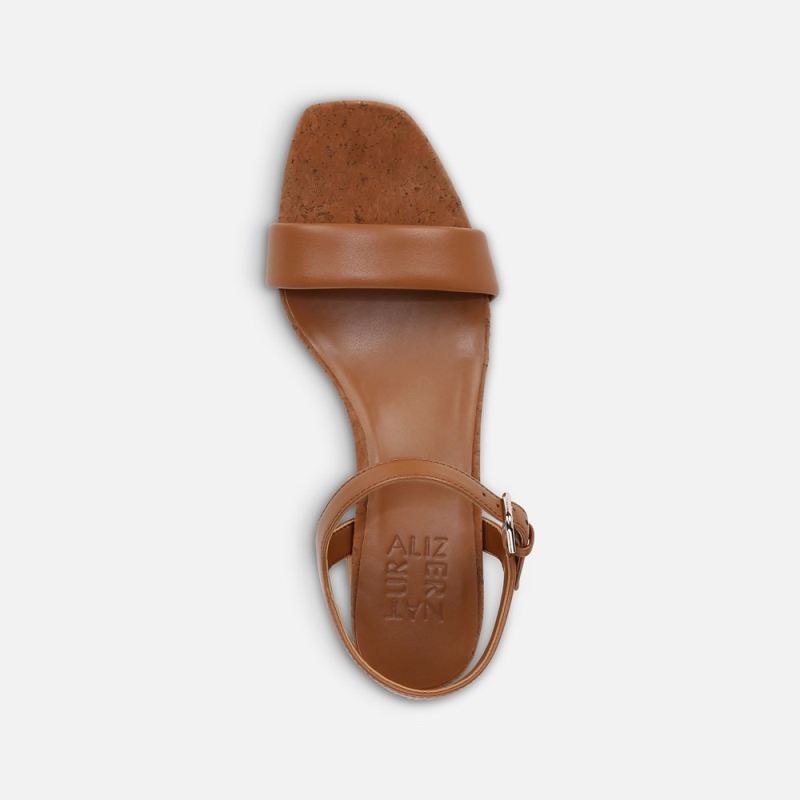 Naturalizer Women's Izzy Dress Sandal - English Tea Leather
