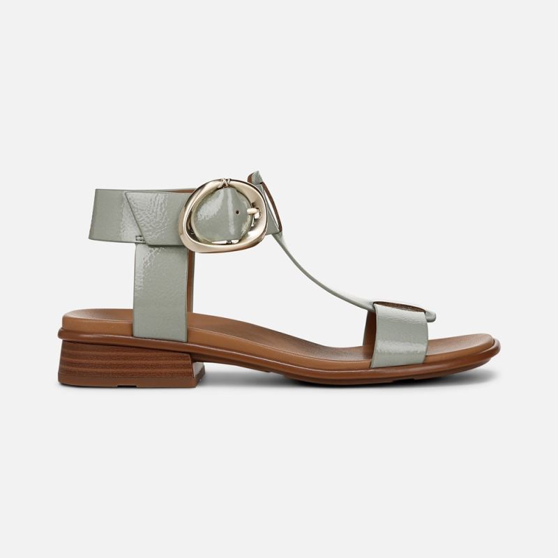 Naturalizer Women's Brandy Sandal - Pistachio Green Faux Leather