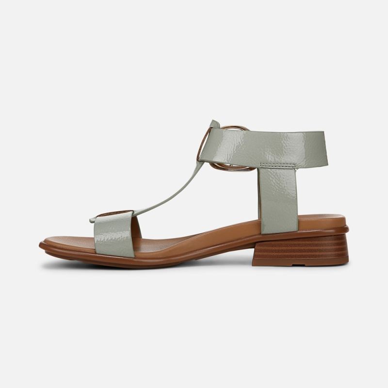 Naturalizer Women's Brandy Sandal - Pistachio Green Faux Leather
