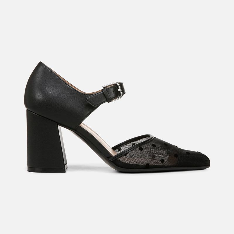 Naturalizer Women's Pixie Mary Jane - Black Fabric