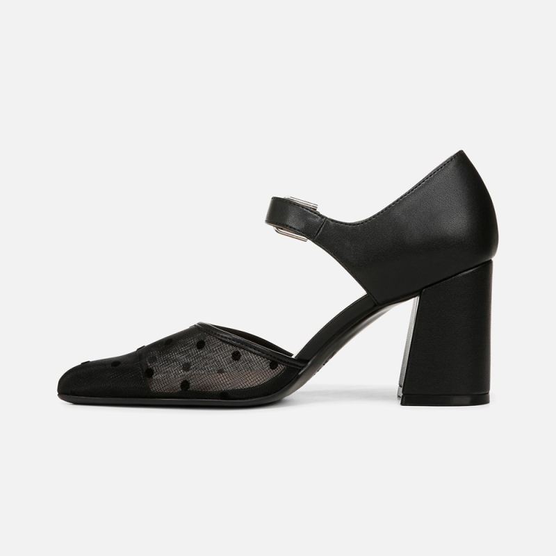 Naturalizer Women's Pixie Mary Jane - Black Fabric
