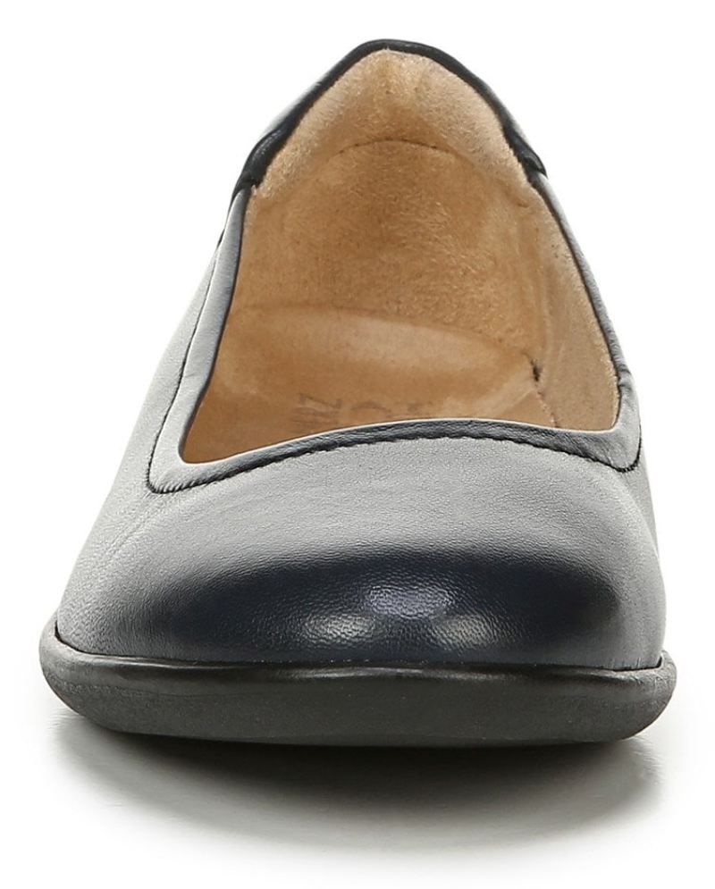 Naturalizer Women's Flexy Flat - Navy Leather
