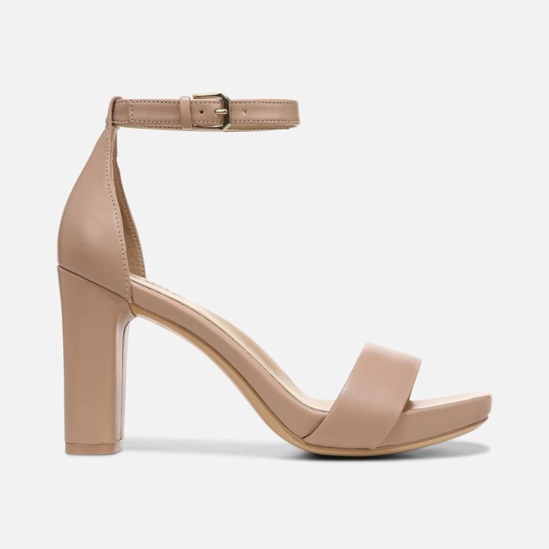 Naturalizer Women's Joy Dress Sandal - Creme Brulee Leather