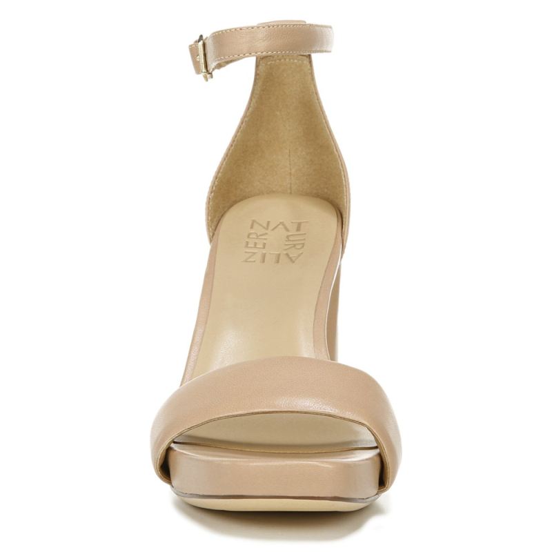 Naturalizer Women's Joy Dress Sandal - Creme Brulee Leather