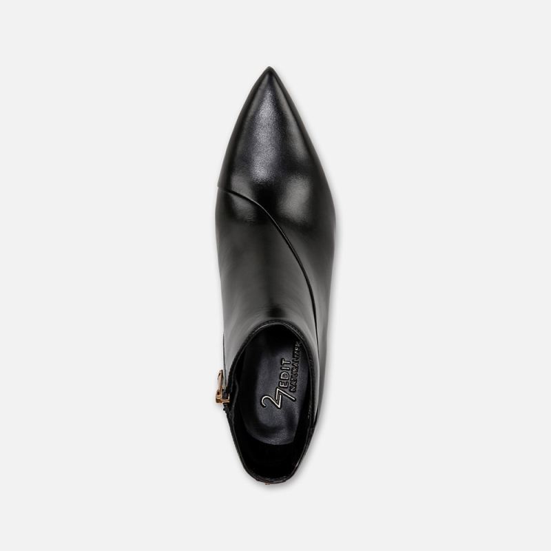 Naturalizer Women's 27 EDIT Esme Bootie - Black Leather