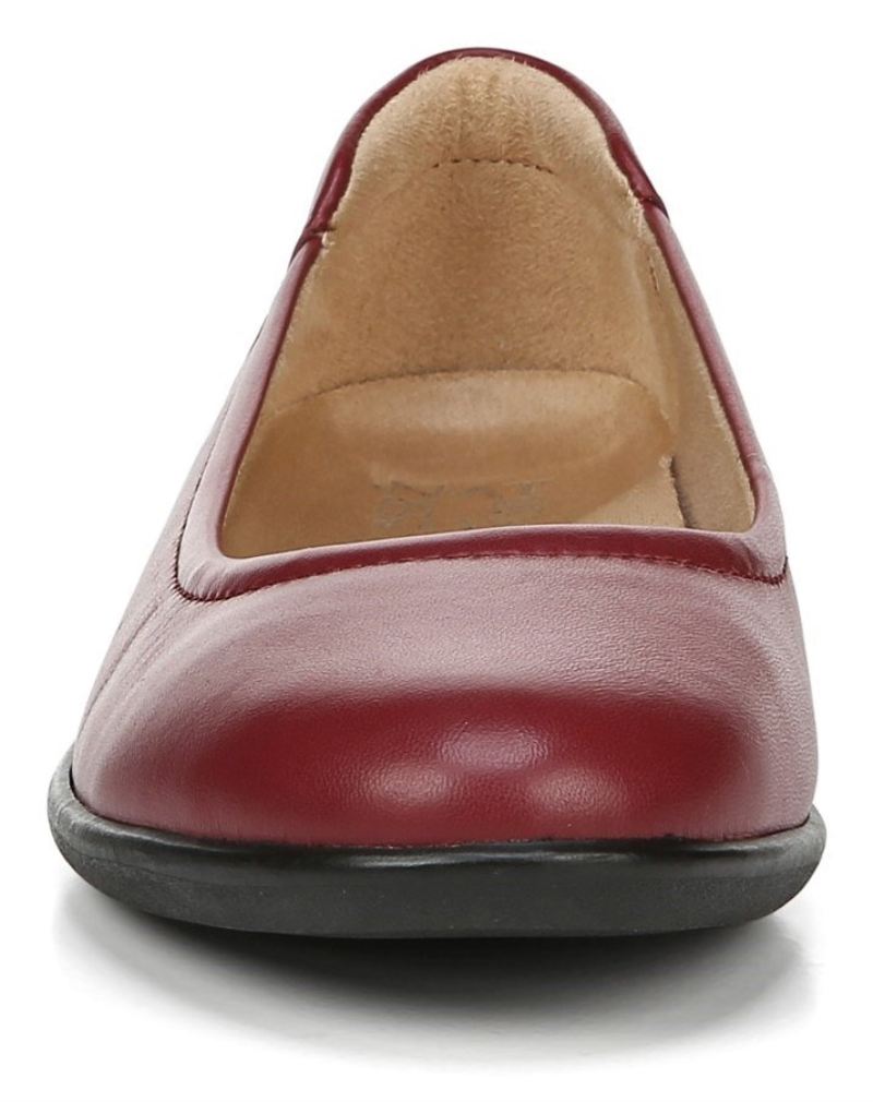 Naturalizer Women's Flexy Flat - Red Leather