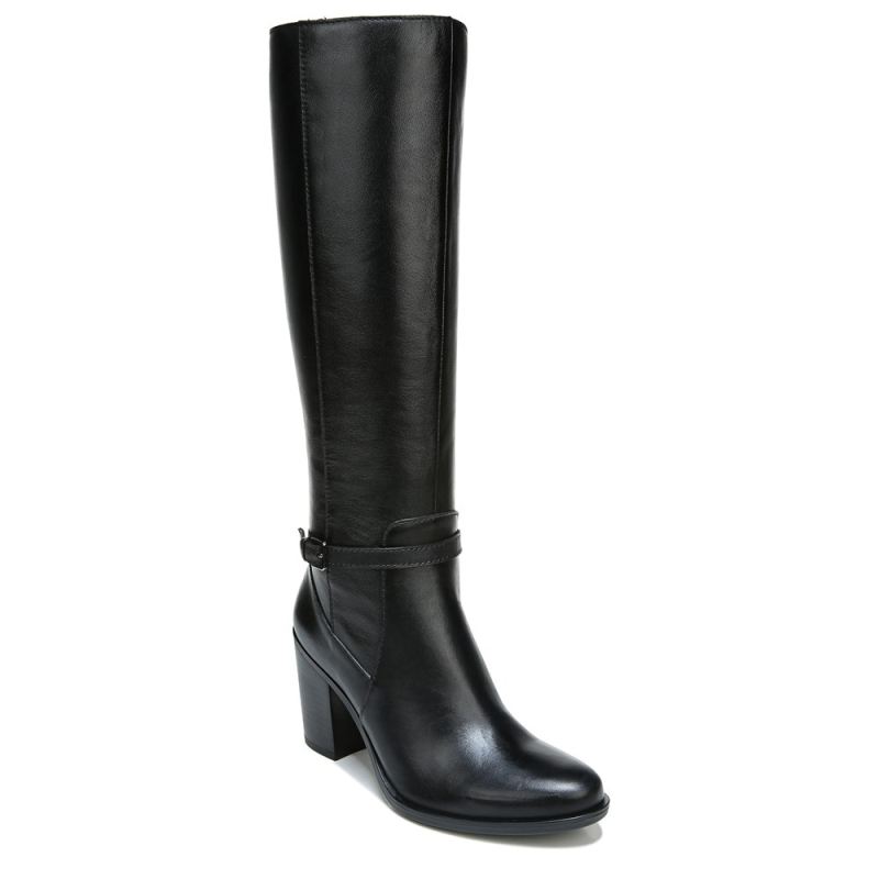 Naturalizer Women's Kalina Knee High Boot - Black Leather