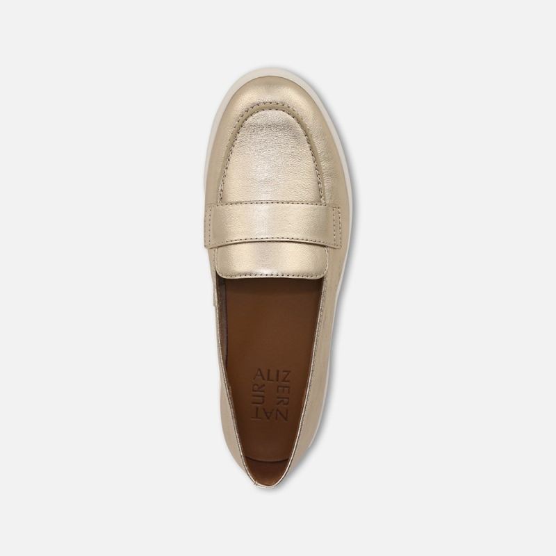 Naturalizer Women's Karis Loafer - Soft Gold Leather