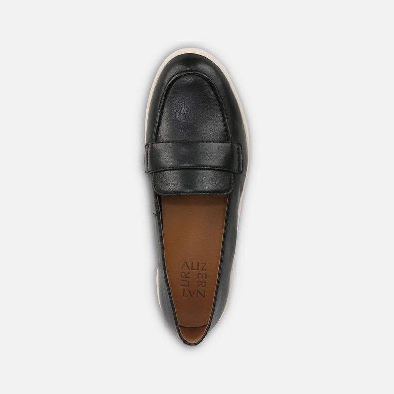 Naturalizer Women's Karis Loafer - Black Leather