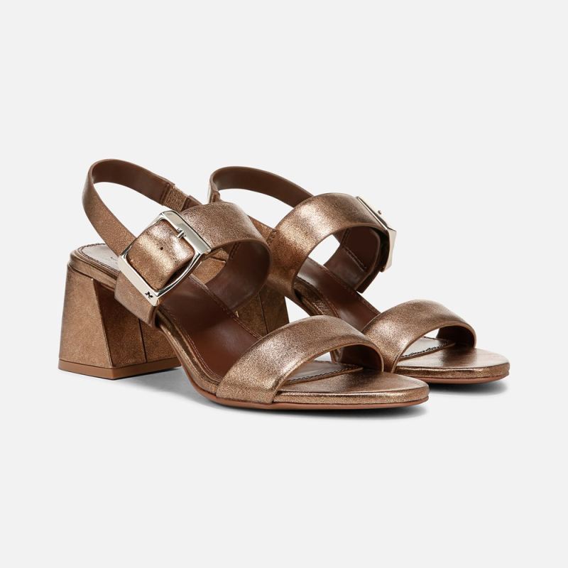 Naturalizer Women's Vicky Dress Sandal - Soft Bronze Leather