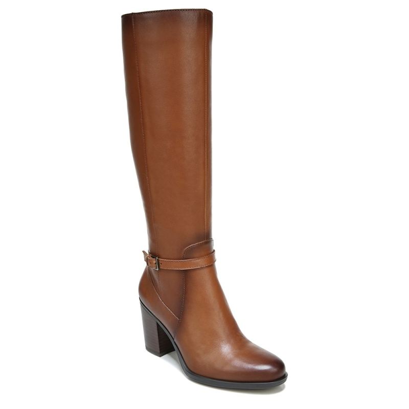Naturalizer Women's Kalina Knee High Boot - Ciderspice Leather