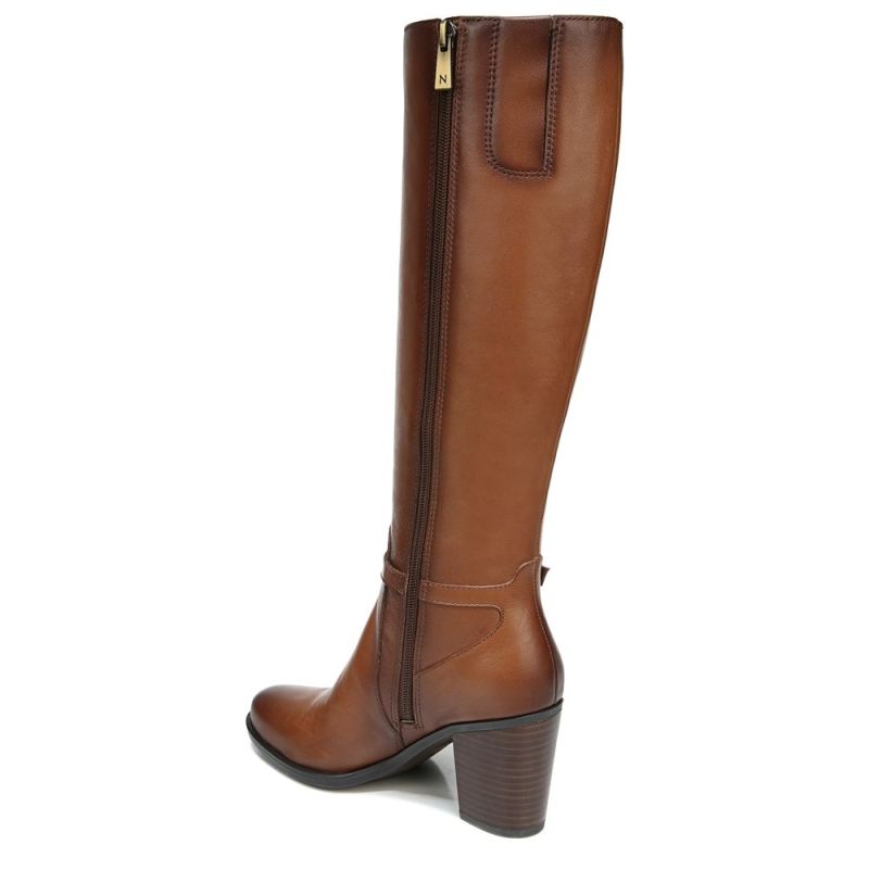 Naturalizer Women's Kalina Knee High Boot - Ciderspice Leather