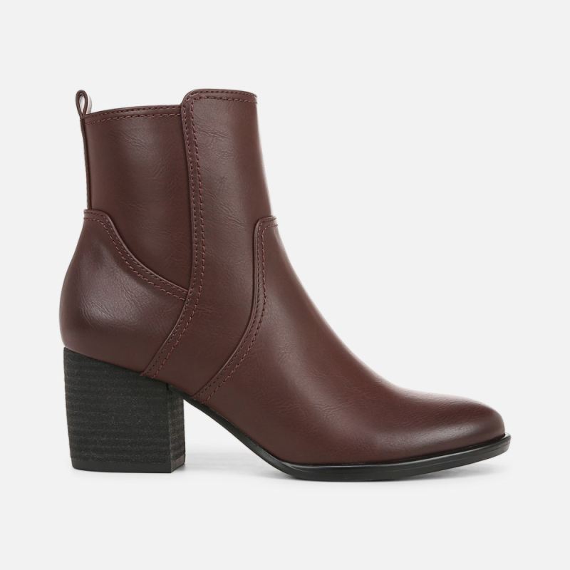 Naturalizer Women's Soul Ultima Bootie - Cabernet Sauvignon Red