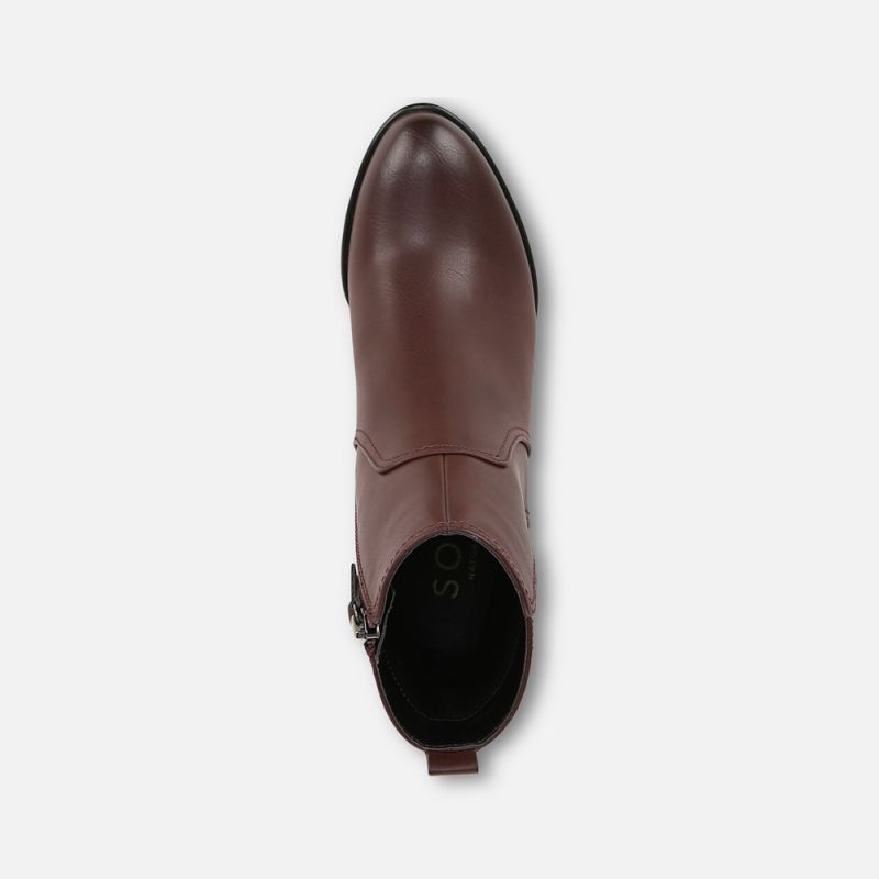 Naturalizer Women's Soul Ultima Bootie - Cabernet Sauvignon Red