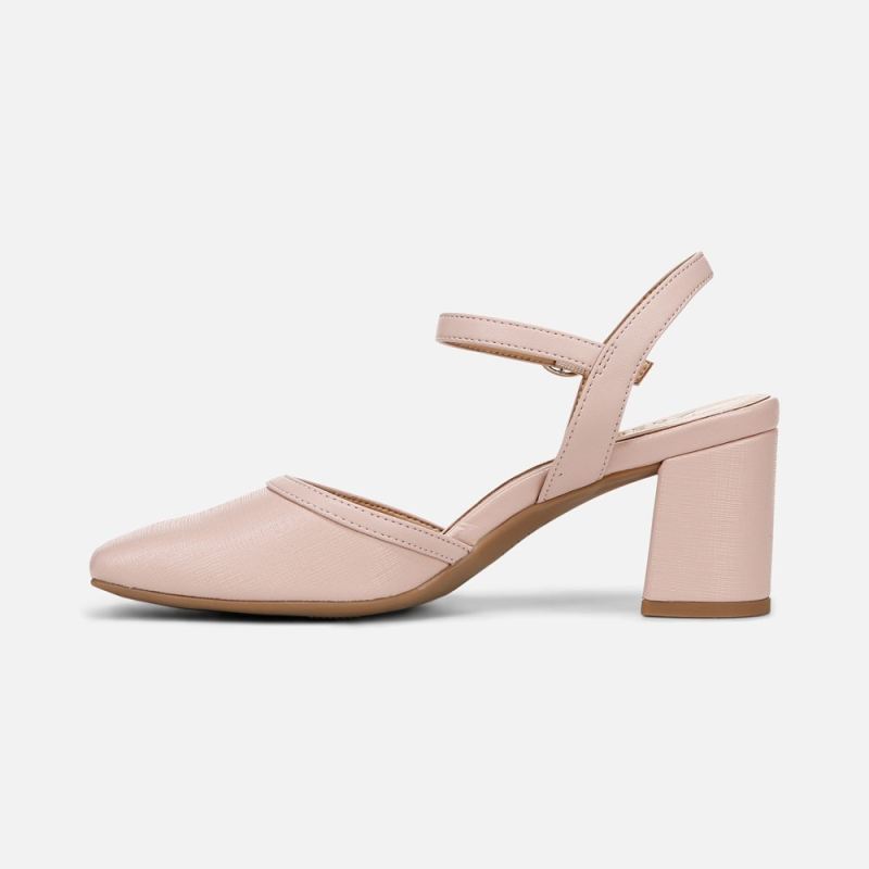 Naturalizer Women's Wave Dress Shoe - Cameo Blush Pink Faux Leather