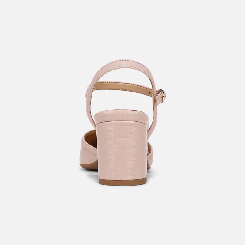 Naturalizer Women's Wave Dress Shoe - Cameo Blush Pink Faux Leather