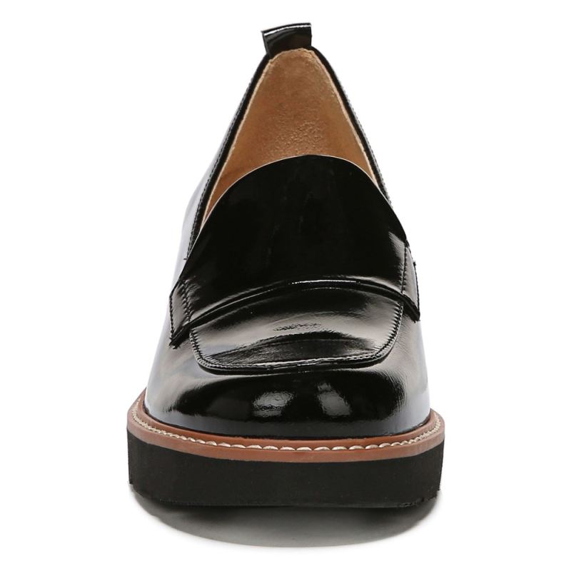Naturalizer Women's Darry Lug Sole Loafer - Black Patent
