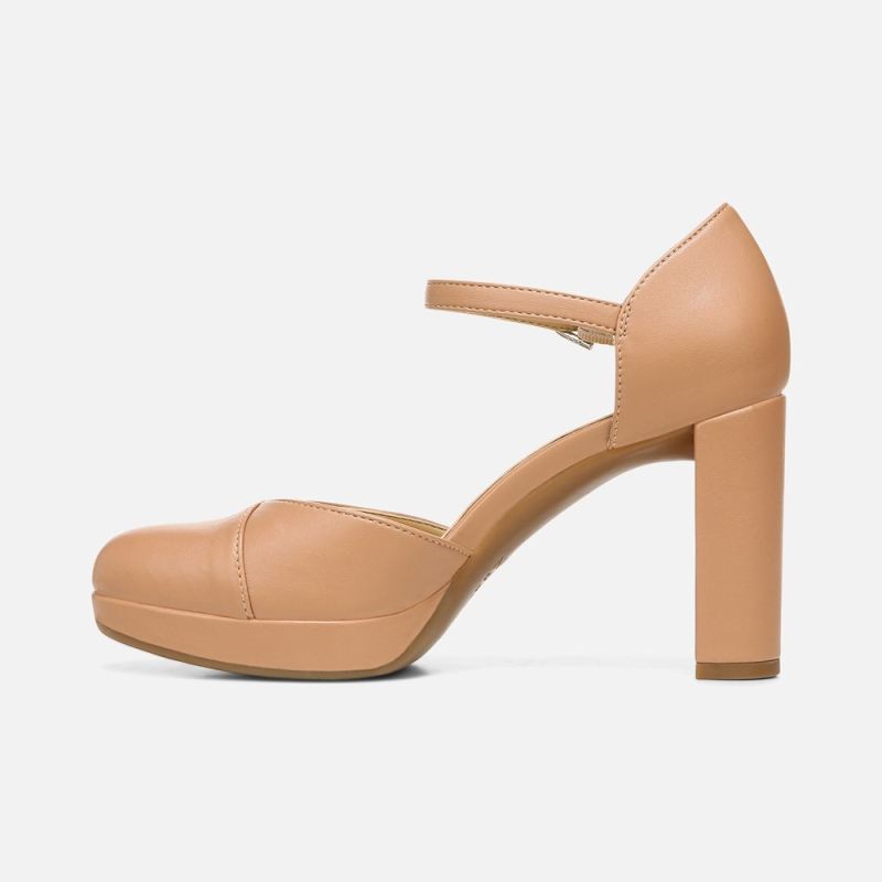 Naturalizer Women's Bandele Pump - Taupe Synthetic