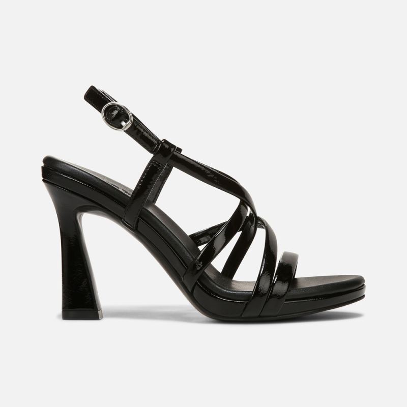 Naturalizer Women's Luisa Dress Sandal - Black Patent Leather