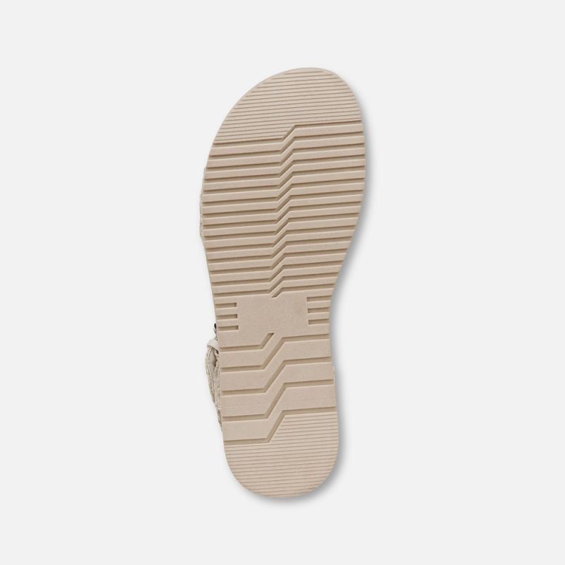 Naturalizer Women's Neila Sandal - Eggshell Beige Raffia