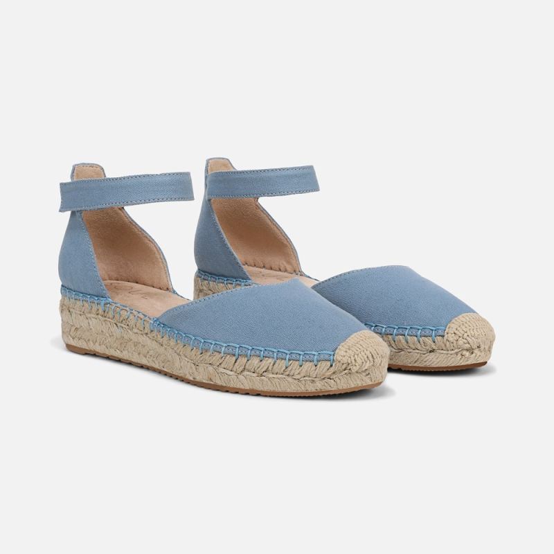 Naturalizer Women's SOUL Wren Espadrille - Blue Canvas