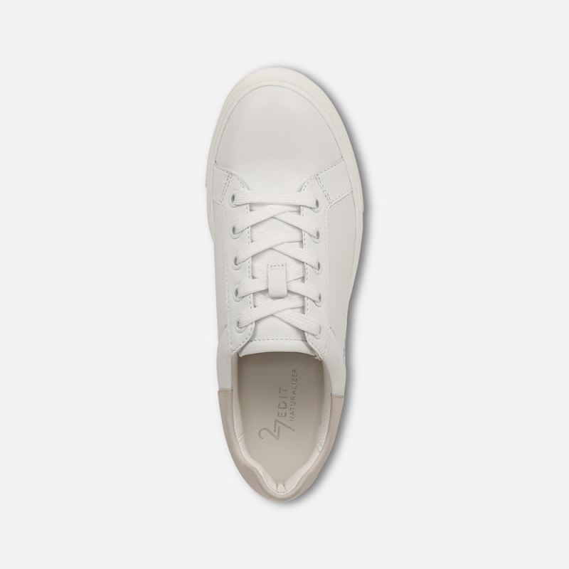 Naturalizer Women's 27 EDIT Marisol Sneaker - White Rose Leather