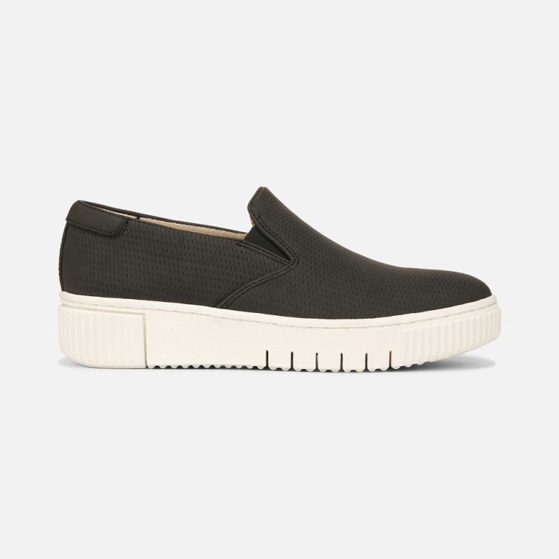 Naturalizer Women's Soul Tia Slip On Sneaker - Black Synthetic
