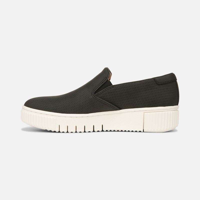 Naturalizer Women's Soul Tia Slip On Sneaker - Black Synthetic