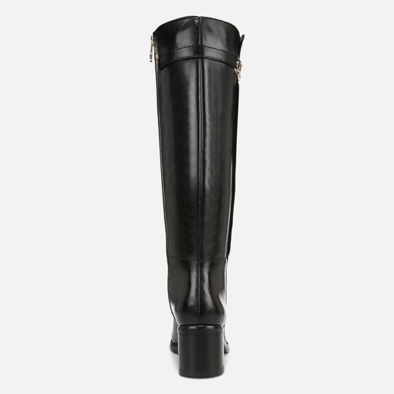 Naturalizer Women's Fannie Knee High Boot - Black Leather