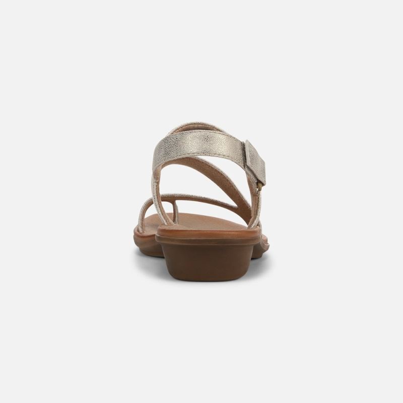 Naturalizer Women's Soul Shakina Sandal - Gold Faux Leather