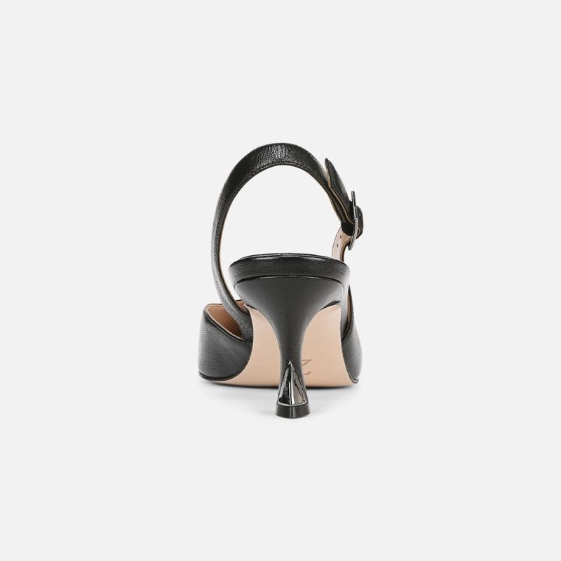 Naturalizer Women's 27 EDIT Felicia 4 Slingback Dress Shoe - Black Leather